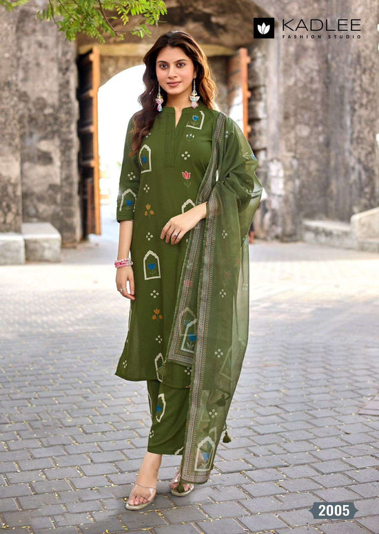 KADLEE CLASSY LOOK Rayon Printed Stitched Dresses