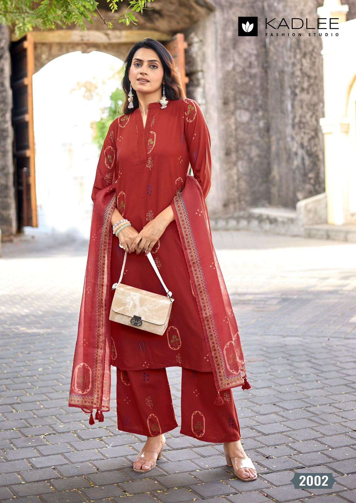 KADLEE CLASSY LOOK Rayon Printed Stitched Dresses