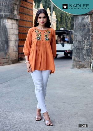 Kadlee Crystal Vol - 2 Kurti Set Wholesale Catalogue - Amrah Wholesale