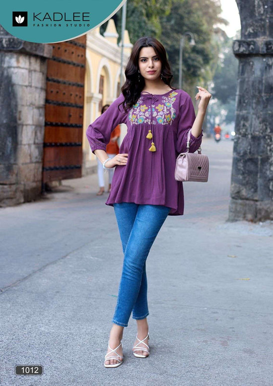 Kadlee Crystal Vol - 2 Kurti Set Wholesale Catalogue - Amrah Wholesale
