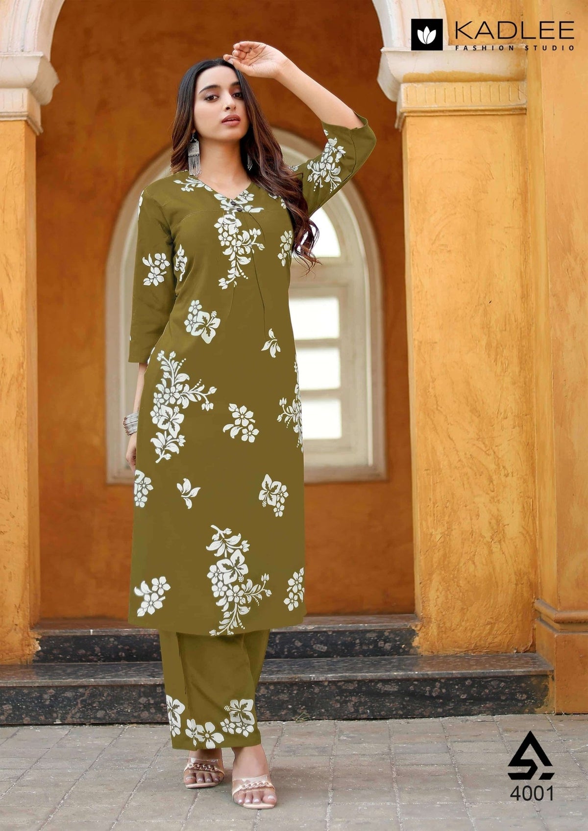 Kadlee Heer Rayon Co Ord Set - Amrah Wholesale