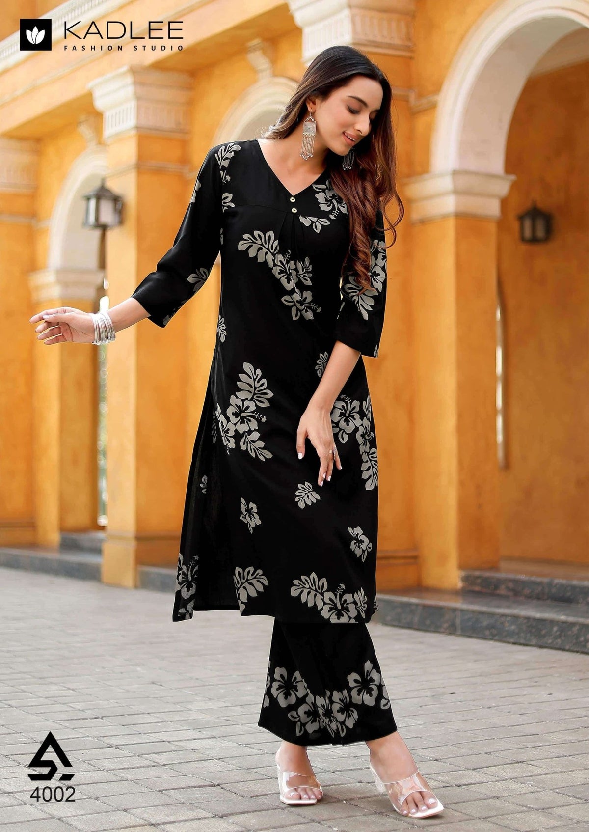 Kadlee Heer Rayon Co Ord Set - Amrah Wholesale
