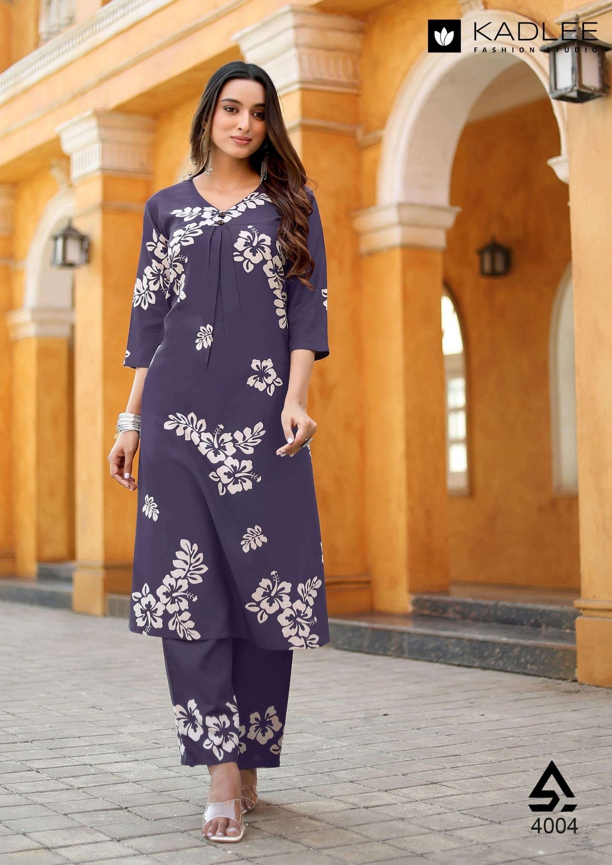 Kadlee Heer Rayon Co Ord Set - Amrah Wholesale
