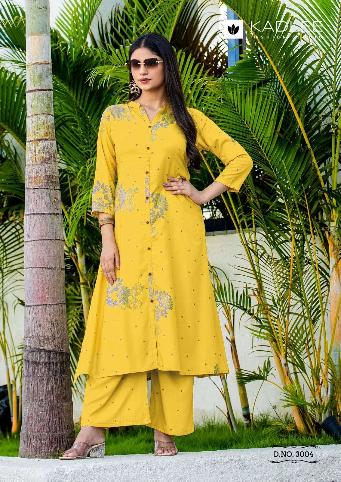 KADLEE KARNAEE Rayon Salwar Suit Set Wholesale Surat - Amrah Wholesale