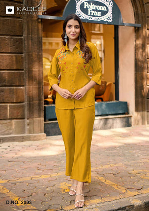 KADLEE MARTINA Co Ord Set Wholesale Catalogue - Amrah Wholesale