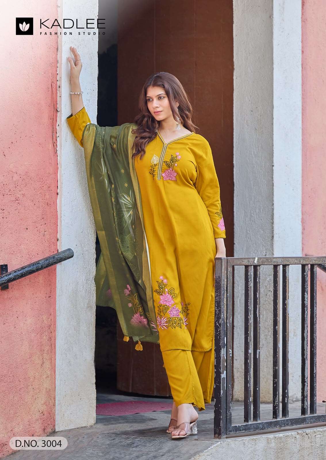 Kadlee Radhika Rayon Stitched Salwar Suit Set - Amrah Wholesale