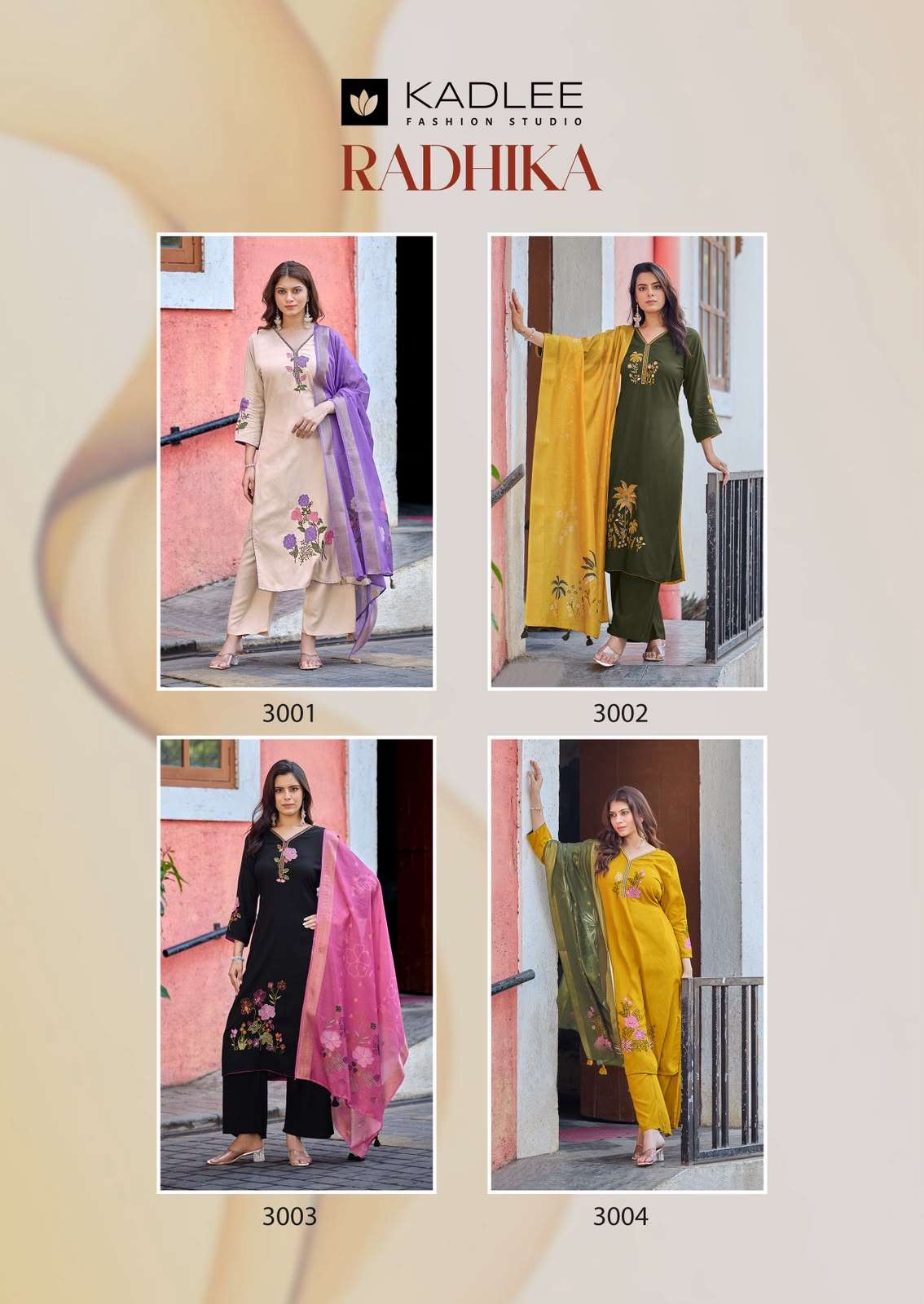 Kadlee Radhika Rayon Stitched Salwar Suit Set - Amrah Wholesale