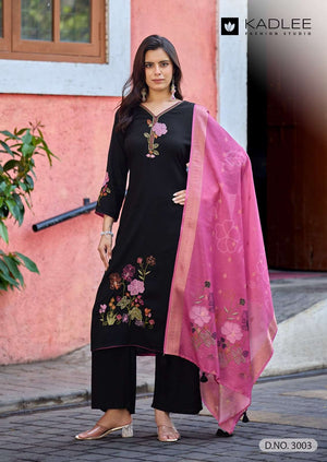 Kadlee Radhika Rayon Stitched Salwar Suit Set - Amrah Wholesale