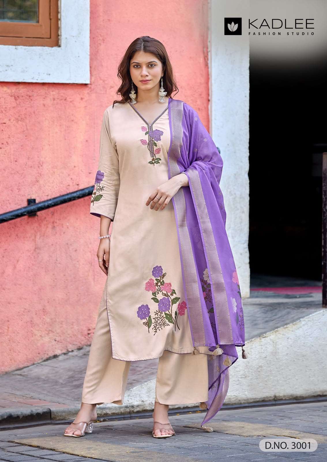 Kadlee Radhika Rayon Stitched Salwar Suit Set - Amrah Wholesale