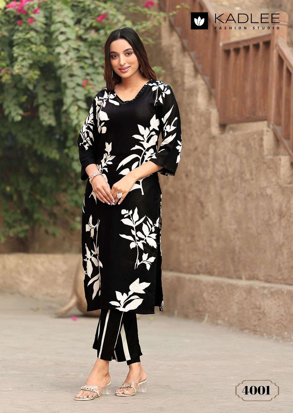 KADLEE RANGOLI Pure Rayon Printed Co-Ord Set