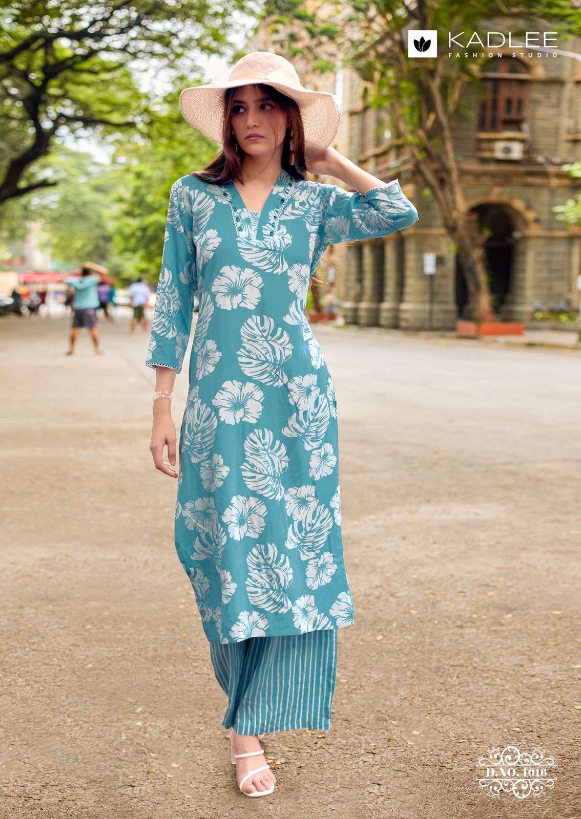 Kadlee Rangoli Vol - 03 Rayon Kurti Pant Set - Amrah Wholesale
