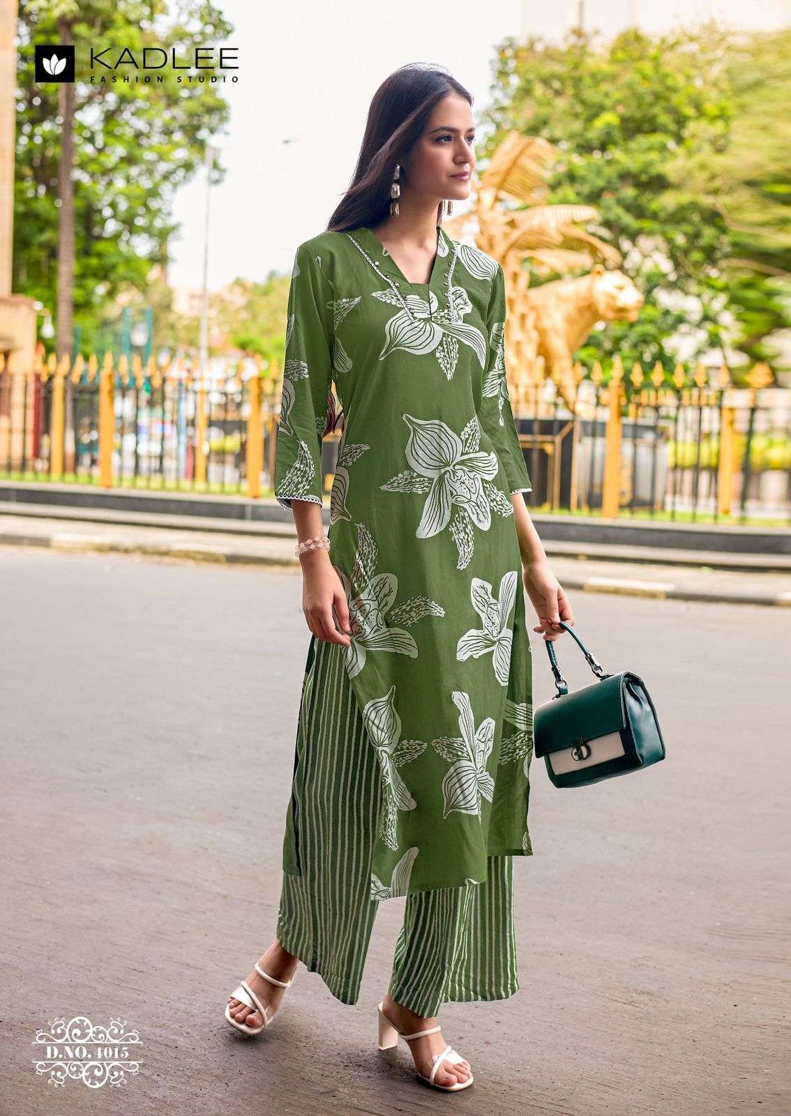Kadlee Rangoli Vol - 03 Rayon Kurti Pant Set - Amrah Wholesale
