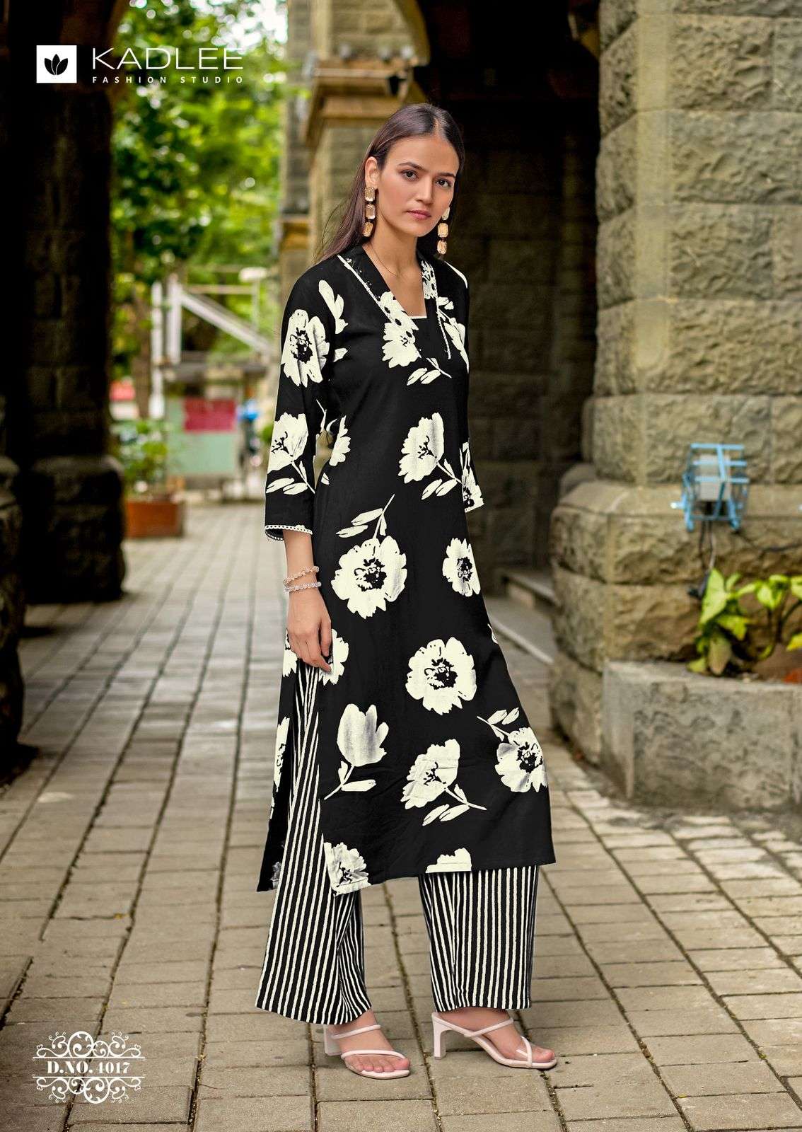 Kadlee Rangoli Vol - 03 Rayon Kurti Pant Set - Amrah Wholesale