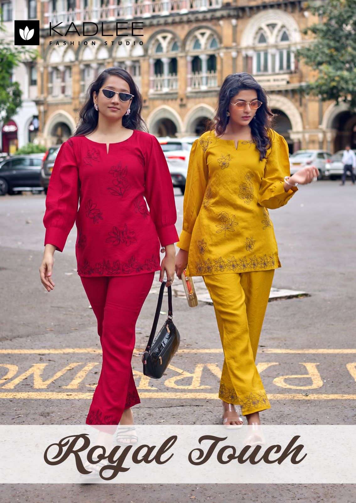 Kadlee Royal Touch Viscose Weaving Co Ord Set - Amrah Wholesale