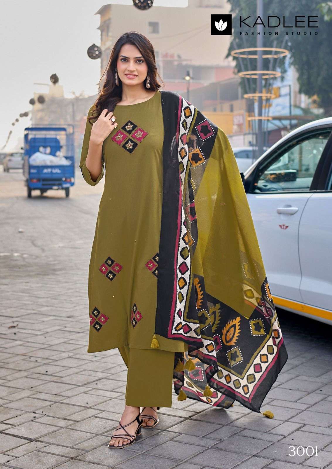 KADLEE VARUNI Cotton Printed Salwar Suit Set - Amrah Wholesale