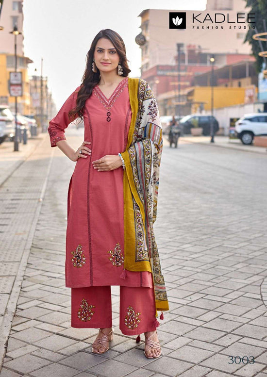 KADLEE VARUNI Cotton Printed Salwar Suit Set - Amrah Wholesale
