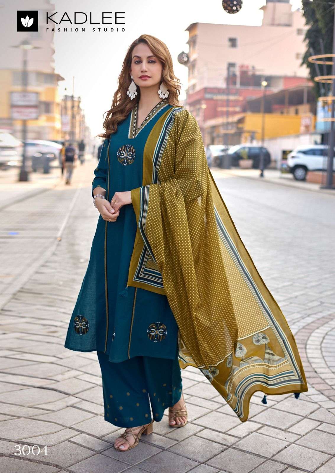 KADLEE VARUNI Cotton Printed Salwar Suit Set - Amrah Wholesale