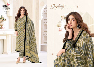 Kala Ajrakh Vol 1 Pure Cotton Unstitched Dress Material