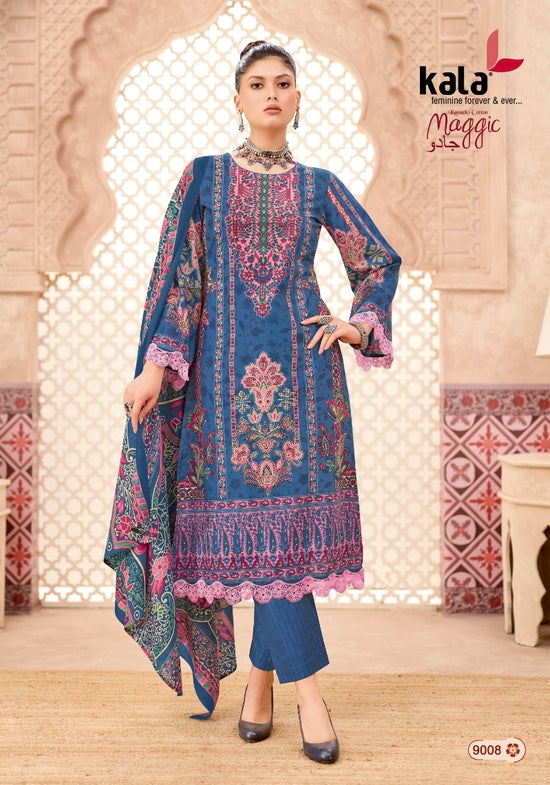 Kala Fashion Kala Maggic Vol 24 Cotton Printed Pakistani Suit