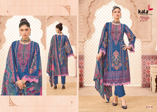 Kala Fashion Kala Maggic Vol 24 Cotton Printed Pakistani Suit
