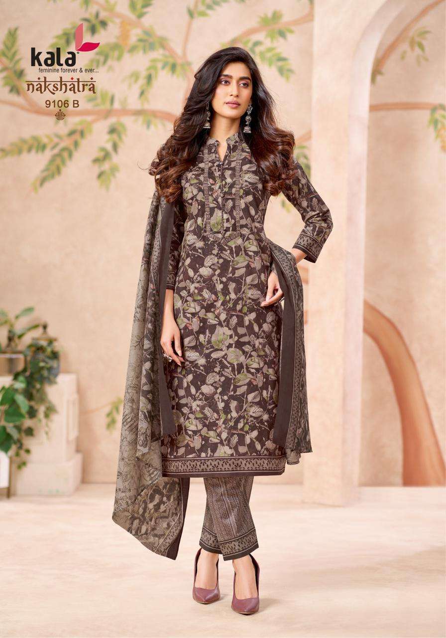 Kala Nakshatra Vol 5 Pure Premium Cotton Dress Material - Amrah Wholesale