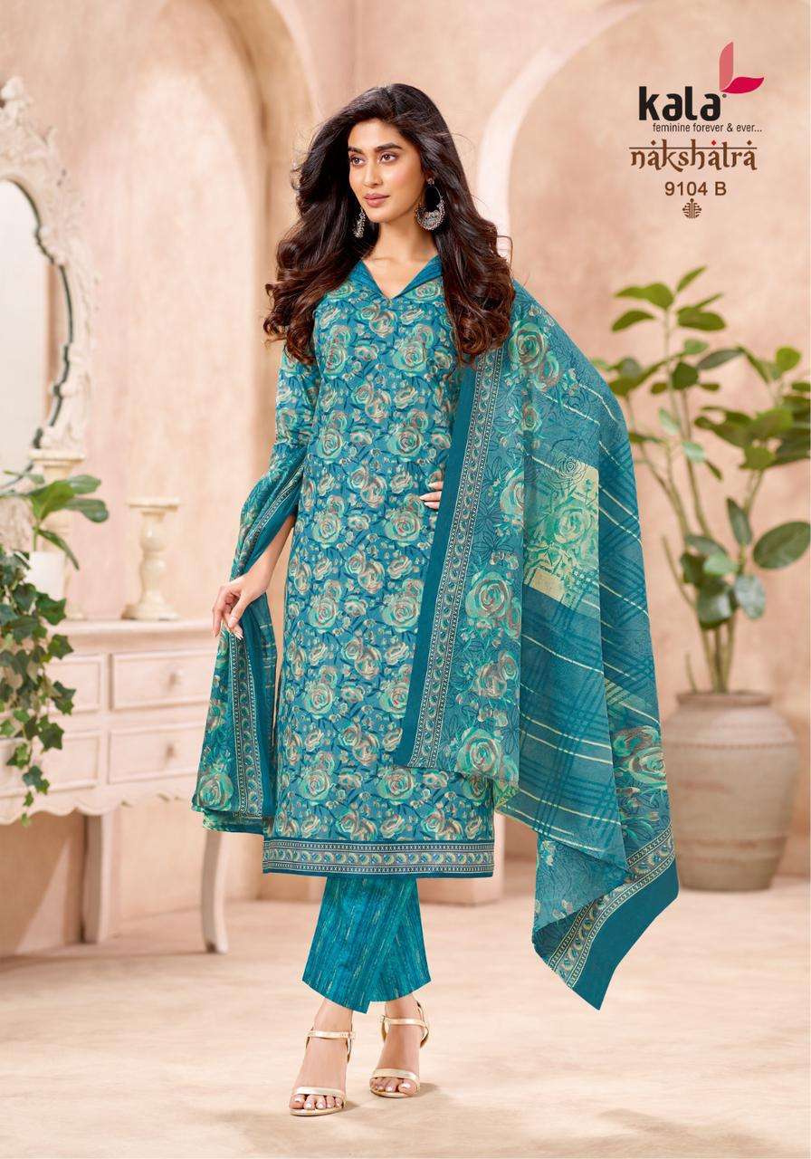 Kala Nakshatra Vol 5 Pure Premium Cotton Dress Material - Amrah Wholesale