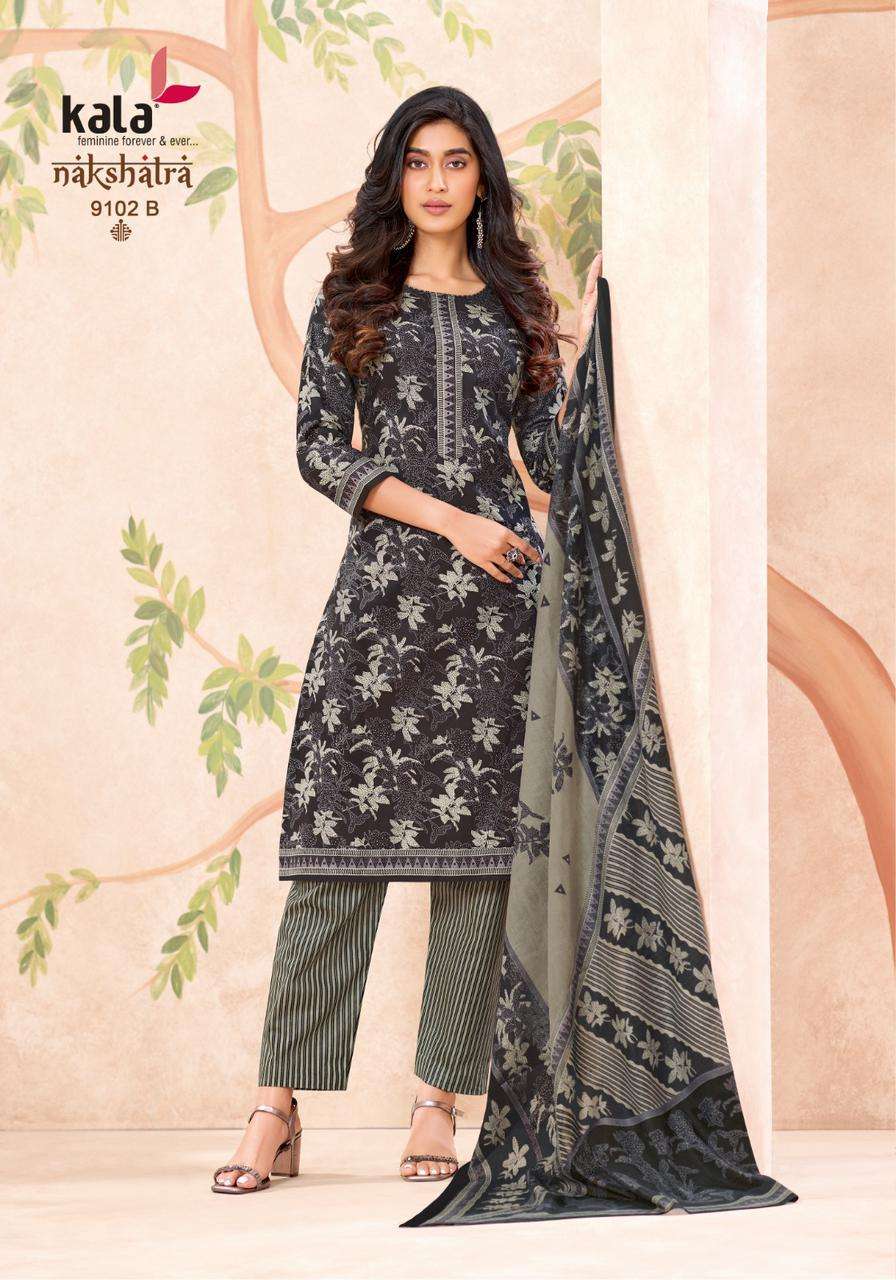 Kala Nakshatra Vol 5 Pure Premium Cotton Dress Material - Amrah Wholesale