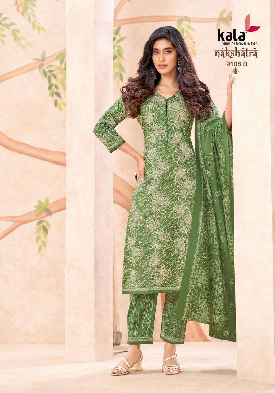 Kala Nakshatra Vol 5 Pure Premium Cotton Dress Material - Amrah Wholesale