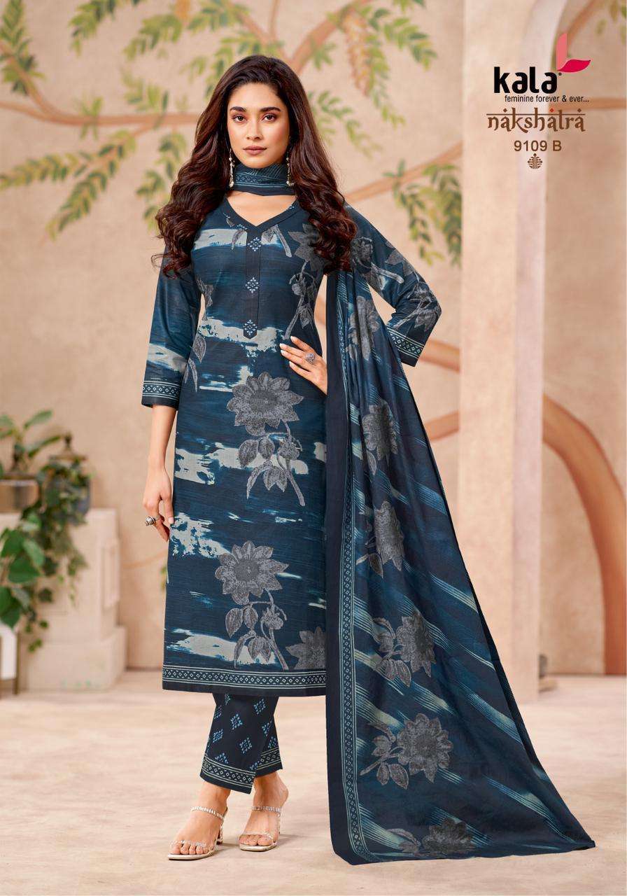 Kala Nakshatra Vol 5 Pure Premium Cotton Dress Material - Amrah Wholesale