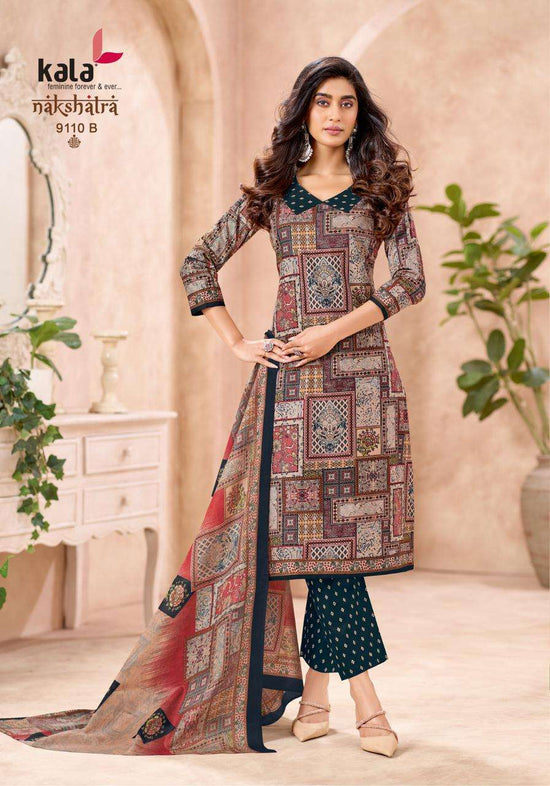Kala Nakshatra Vol 5 Pure Premium Cotton Dress Material - Amrah Wholesale