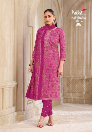 Kala Nakshatra Vol-6 Cotton Printed Ready To Wear Salwar Suit