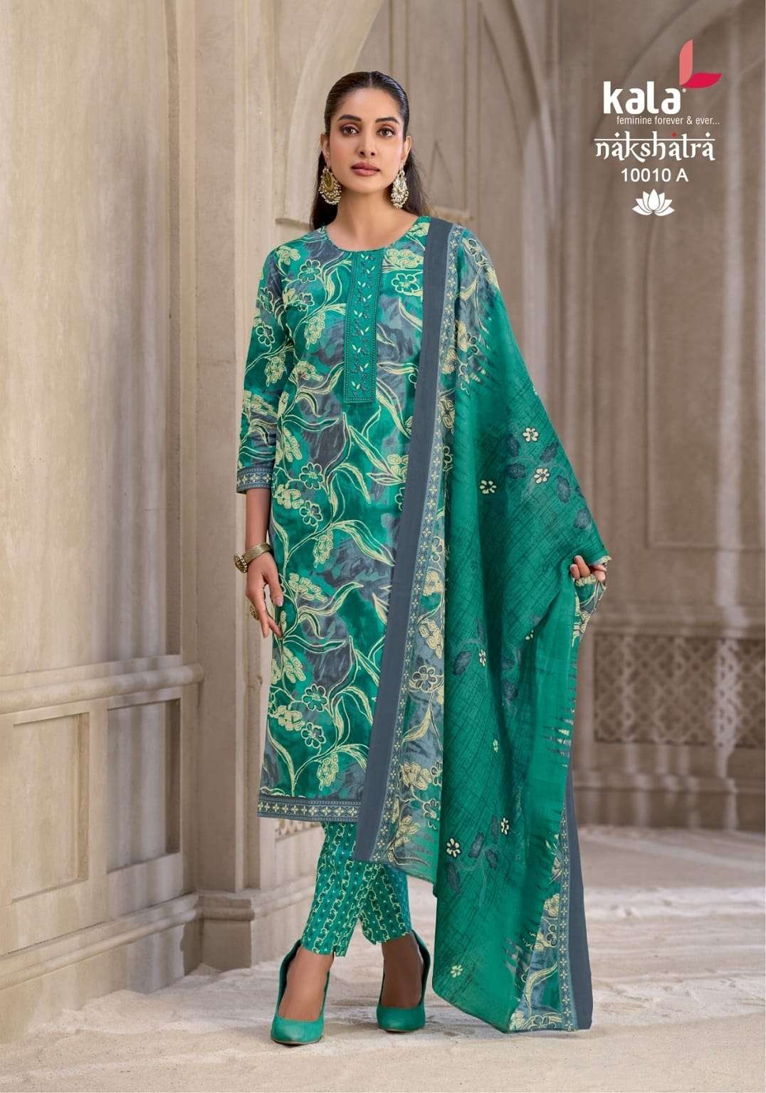 Kala Nakshatra Vol-6 Cotton Printed Ready To Wear Salwar Suit