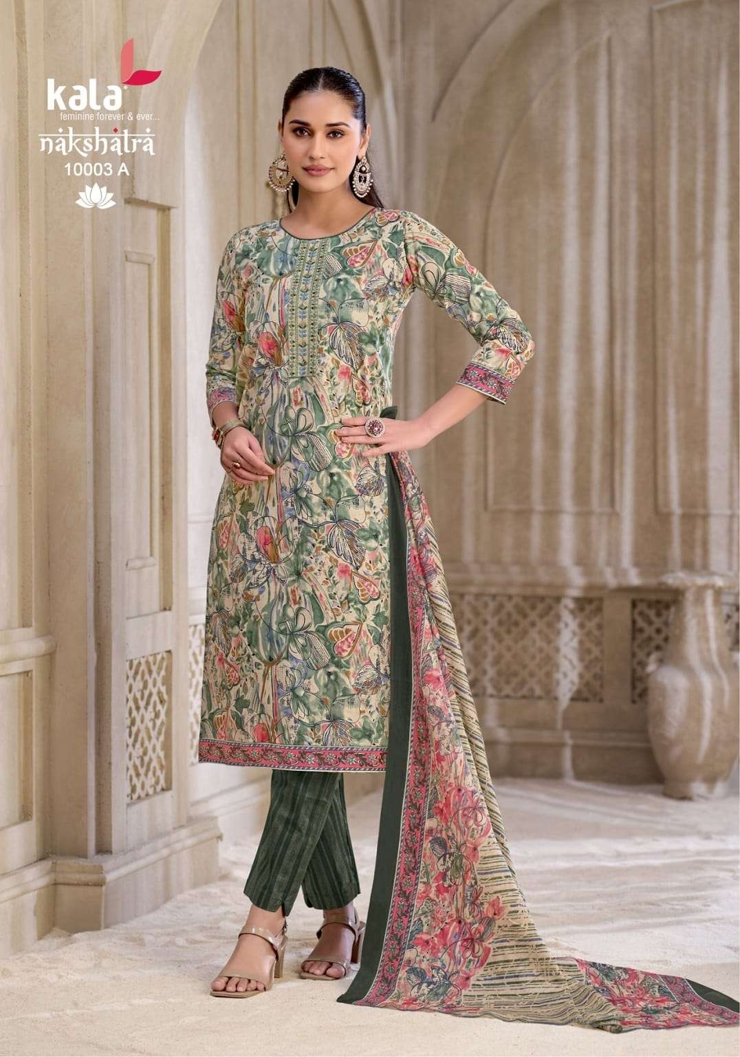 Kala Nakshatra Vol-6 Cotton Printed Ready To Wear Salwar Suit