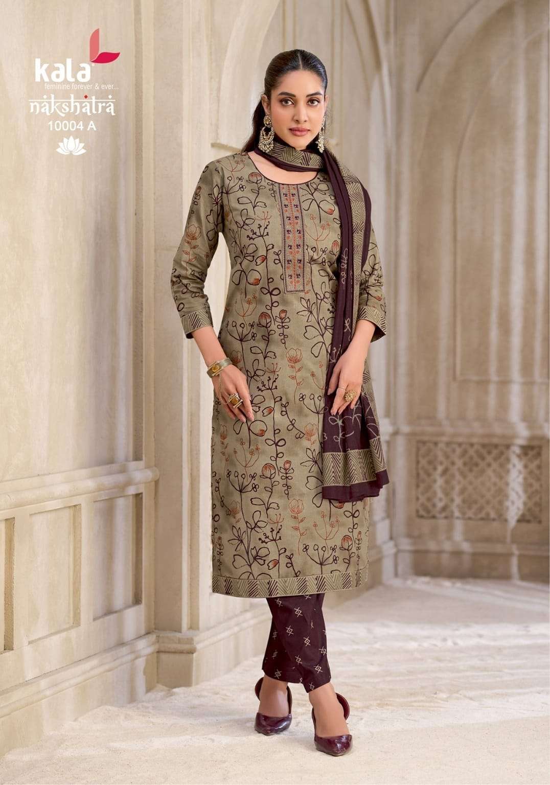 Kala Nakshatra Vol-6 Cotton Printed Ready To Wear Salwar Suit