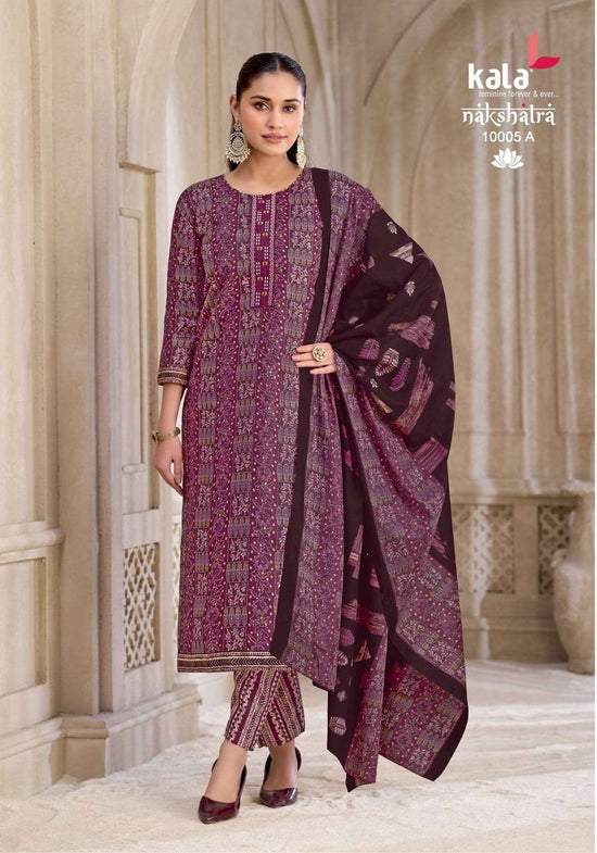 Kala Nakshatra Vol-6 Cotton Printed Ready To Wear Salwar Suit