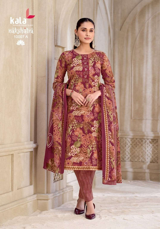 Kala Nakshatra Vol-6 Cotton Printed Ready To Wear Salwar Suit