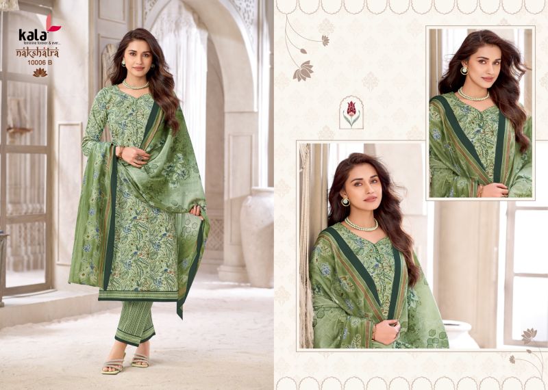 Kala Nakshatra Vol 6 Pure Cotton Printed Dress Material