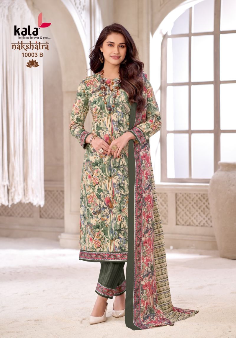 Kala Nakshatra Vol 6 Pure Cotton Printed Dress Material