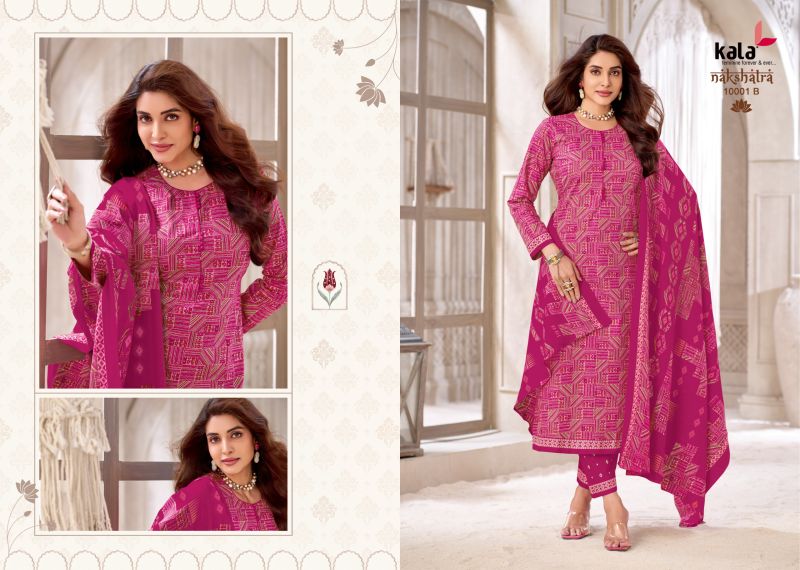 Kala Nakshatra Vol 6 Pure Cotton Printed Dress Material