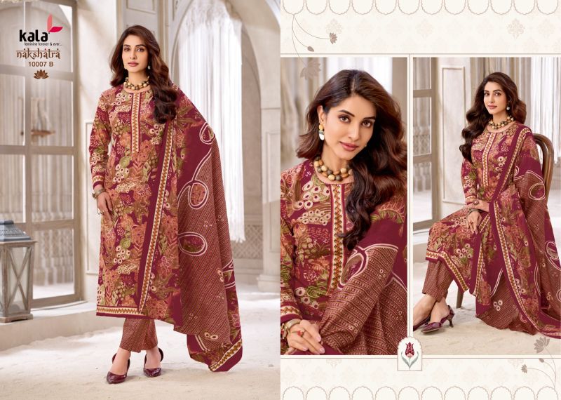 Kala Nakshatra Vol 6 Pure Cotton Printed Dress Material