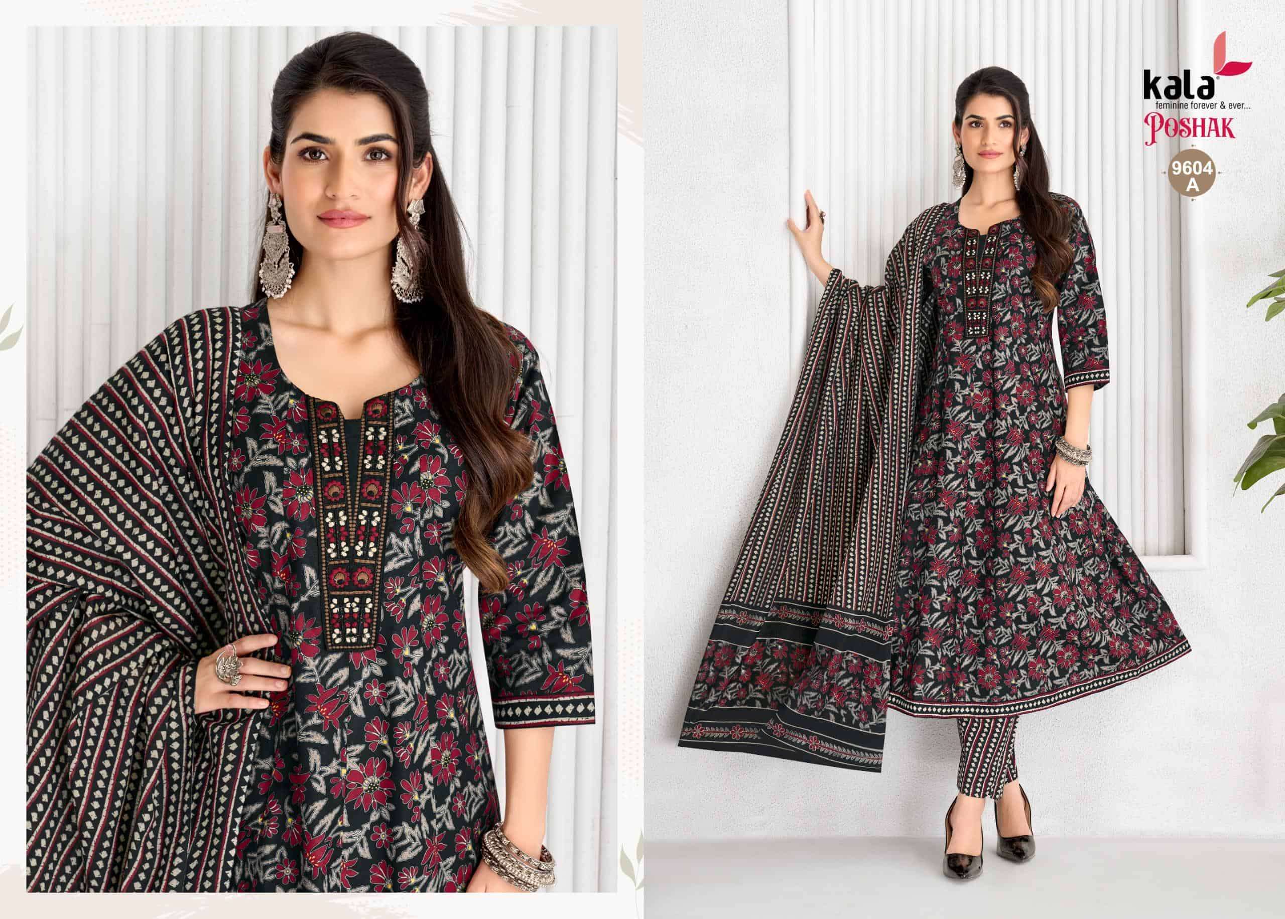 Kala Poshak Anarkali Vol 4 Ready-Made Cotton Anarkali Suit