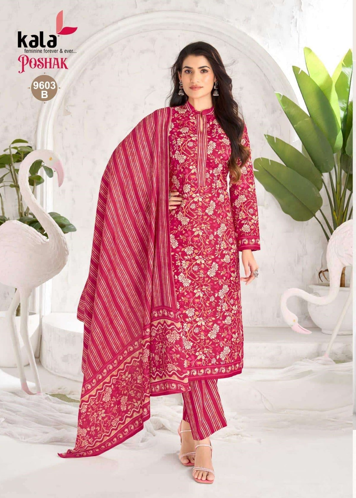 Kala Poshak Vol-4 Cotton Printed Unstitched Dress Material