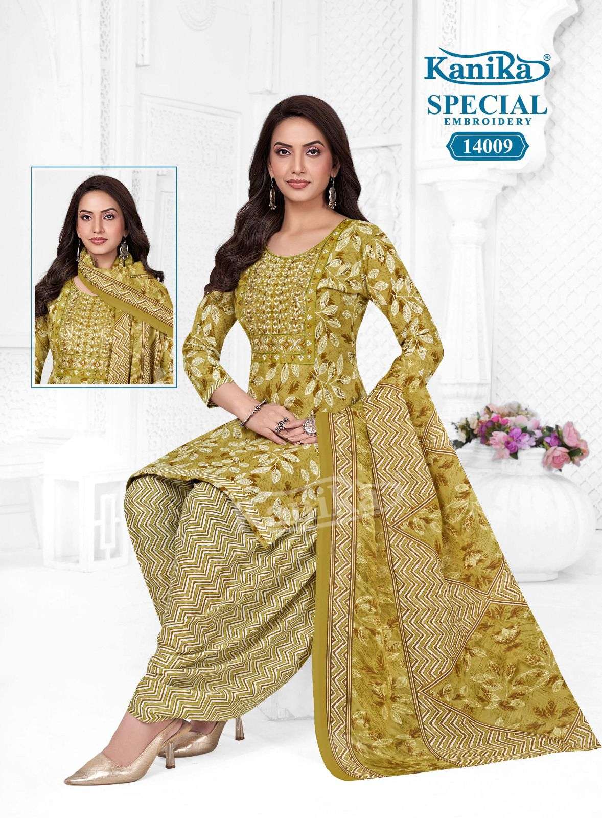Kanika Special Embroidery Vol 14 Stitched Salwar Suit Set