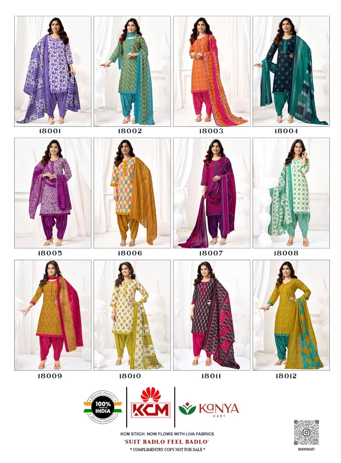 Kanya Kart Zarina Vol - 18 - Amrah Wholesale