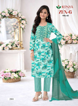 Kanya Kart Zen-G Vol-2 Capsule Printed Dress Material