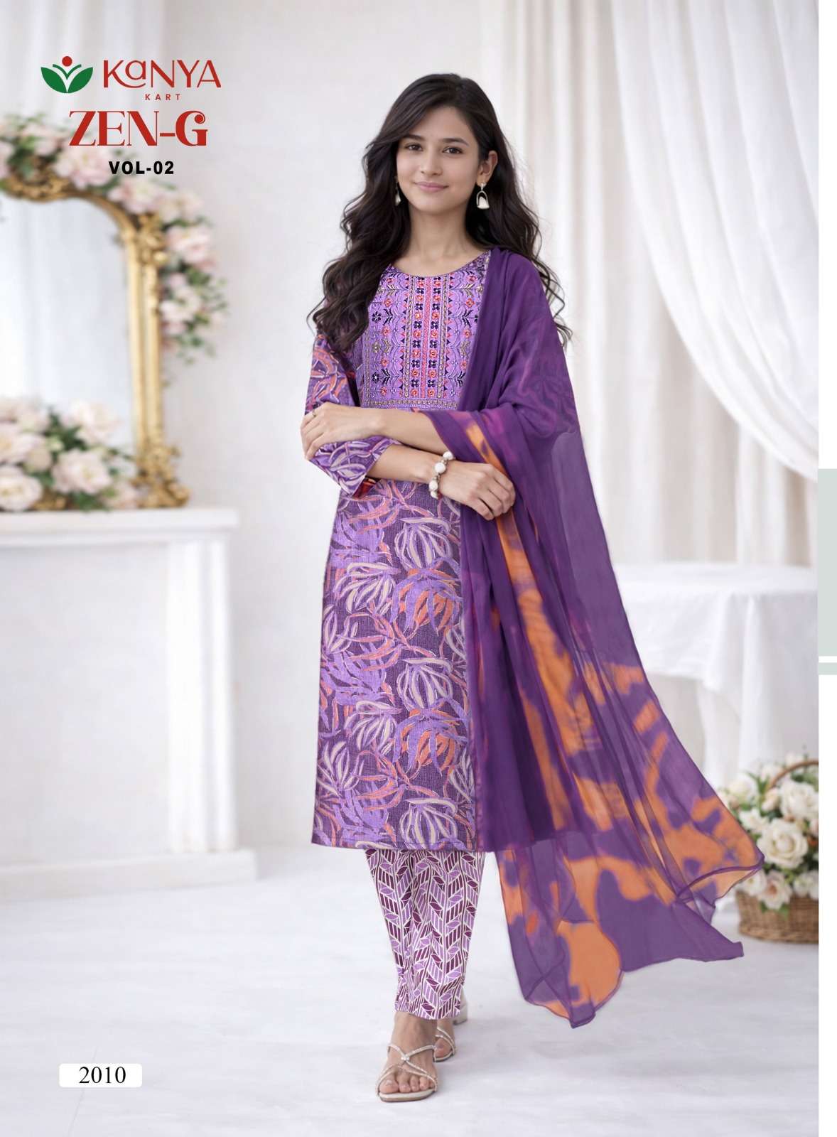 Kanya Kart Zen-G Vol-2 Capsule Printed Dress Material