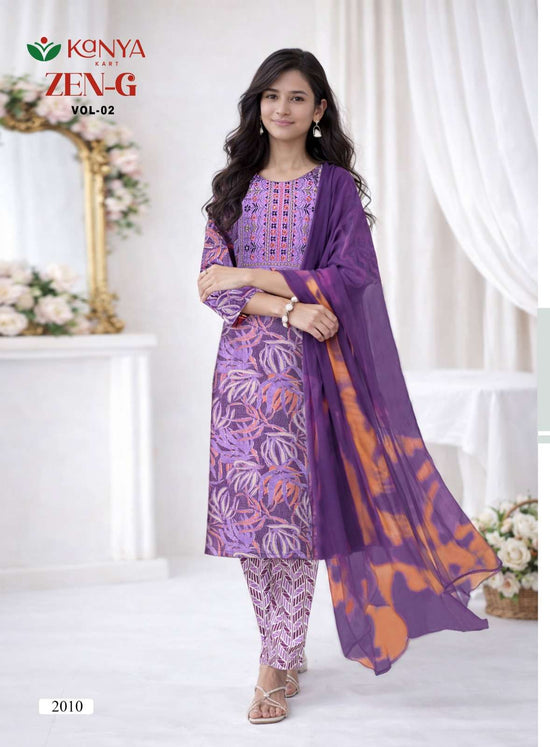 Kanya Kart Zen-G Vol-2 Capsule Printed Dress Material