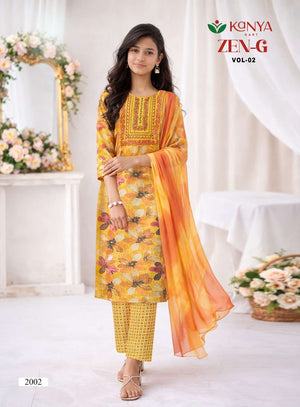 Kanya Kart Zen-G Vol-2 Capsule Printed Dress Material