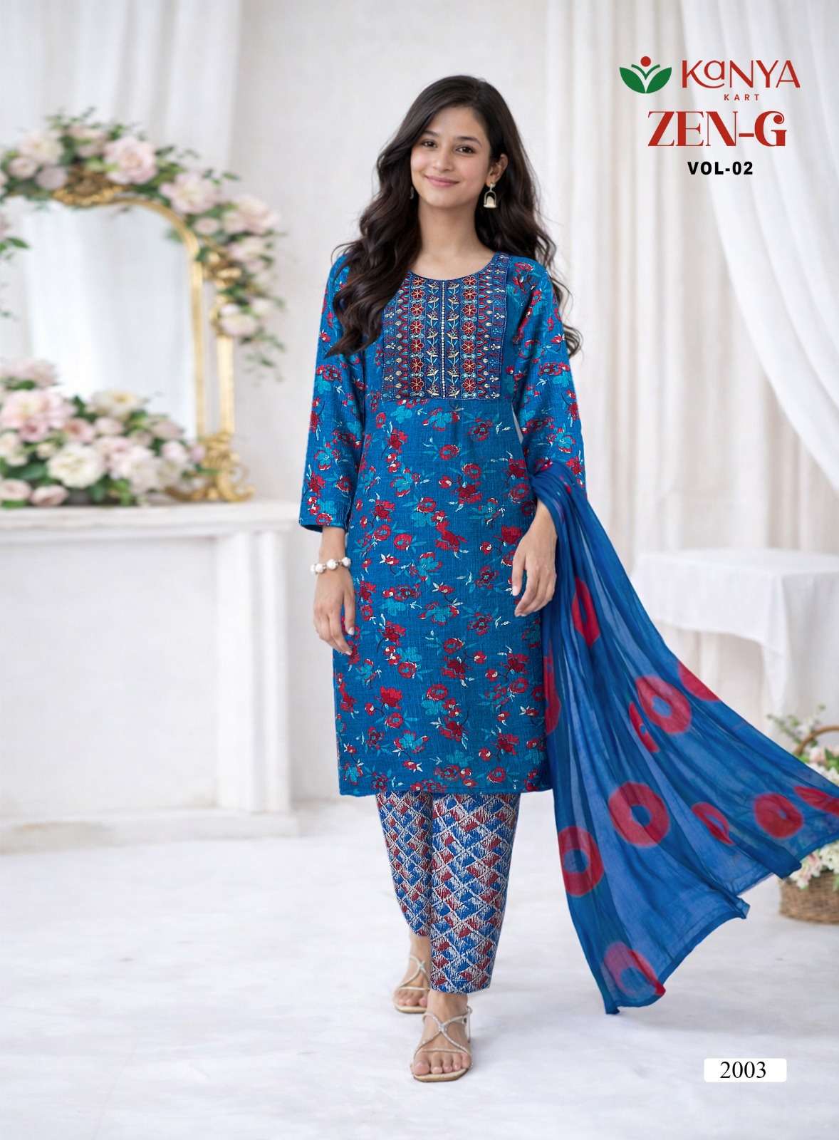 Kanya Kart Zen-G Vol-2 Capsule Printed Dress Material
