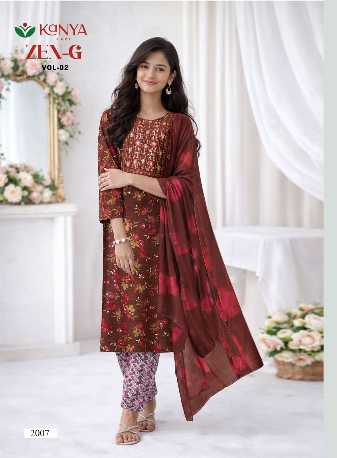 Kanya Kart Zen-G Vol-2 Capsule Printed Dress Material